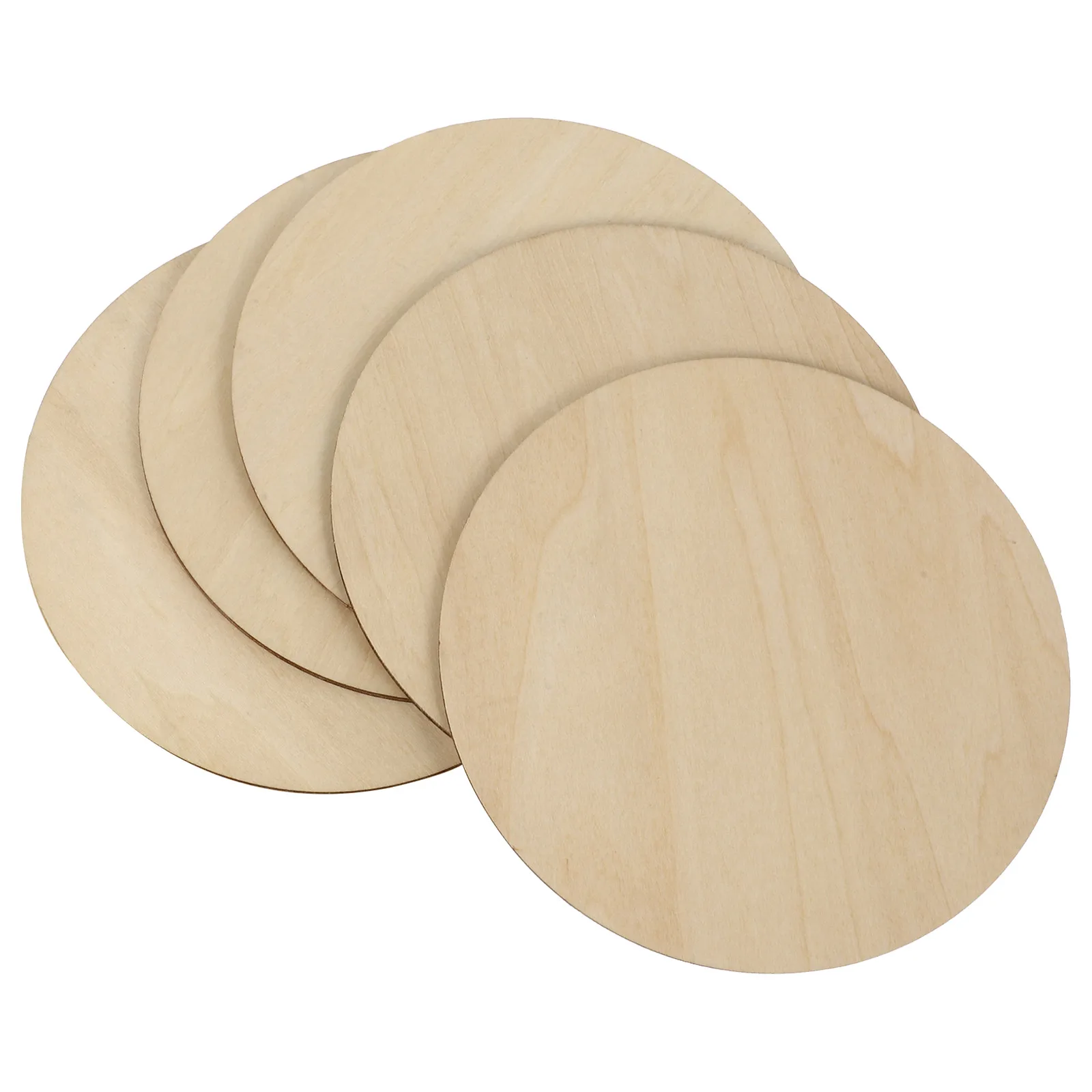 Diameter 15cm 20cm Natural Unfinished Round Wood Slices Circles Discs for DIY Craft kids Christmas Painting Toys Ornament Decors