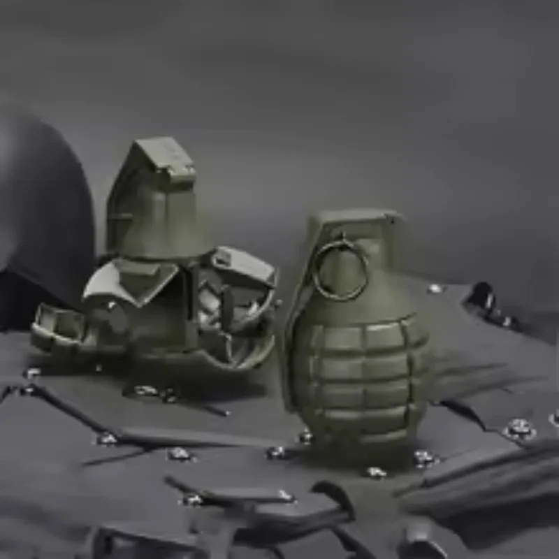 F1 قنابل يدوية لعبة بلاستيكية CS لعبة اطلاق النار معركة لعبة دمية قنبلة يدوية نموذج لـ Airsoft الألوان لعب الأدوار الدعامة #1