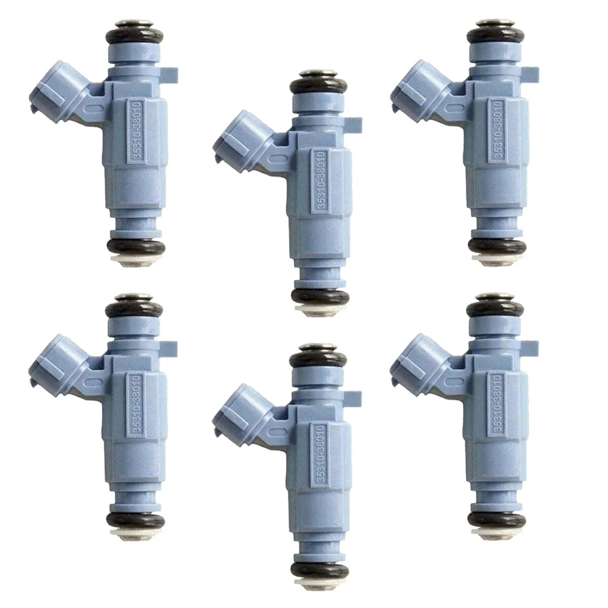 35310-38010 Set Of 6 Fuel injectors for 99-06 Hyundai kia 2.4L 3.5L