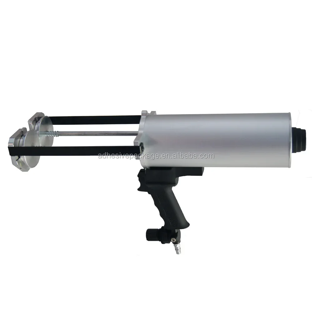 1500ml 1:1 Pneumatic Caulking Gun, Air Caulking Gun For Glue Cartridge For Spray