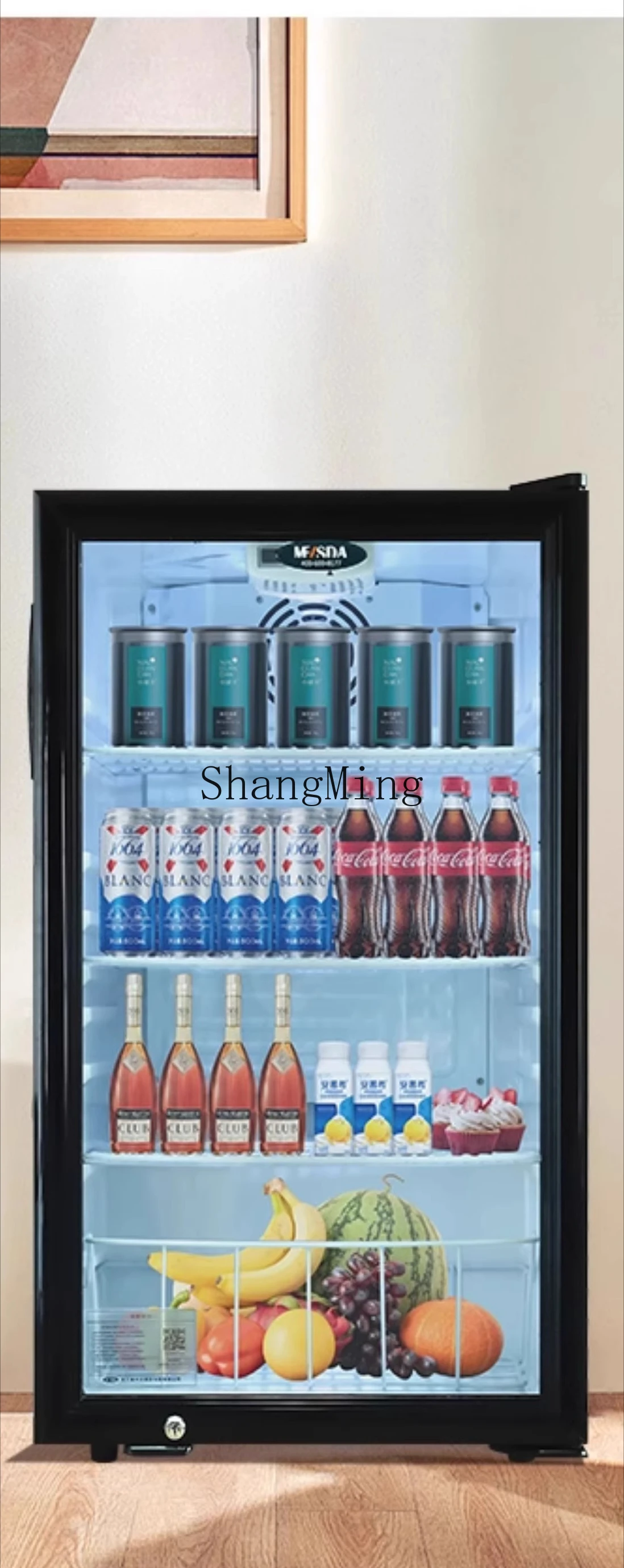 ZYY piccoli snack per la casa, bevande da tè con serratura, frigorifero per la conservazione della freschezza del soggiorno