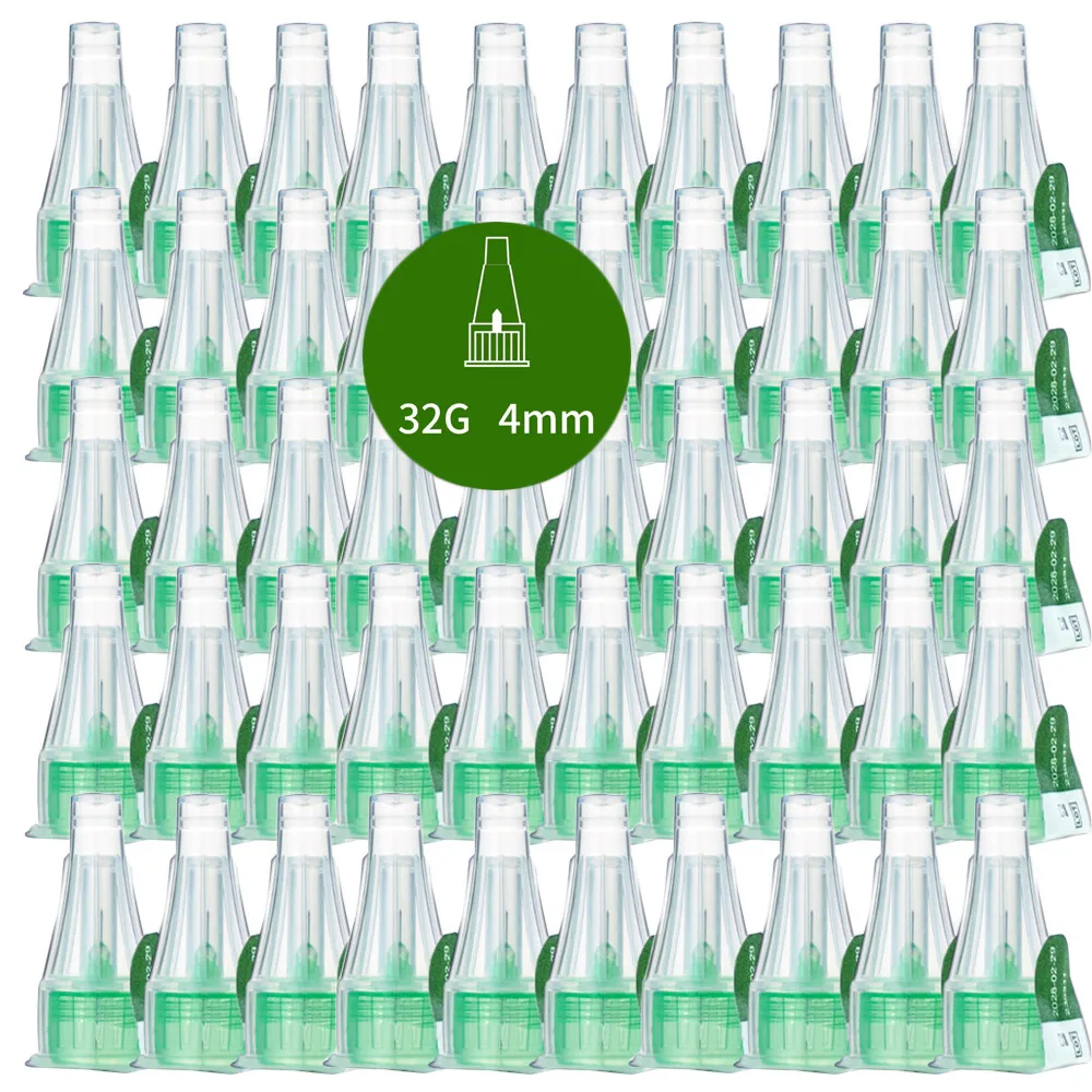 10/30/50/100 Stuks Insuline Cartridges voor Lilly Insuline Injectie Pen Individuele Verpakking Medische Insuline pen Tip 4mm 6mm 8mm
