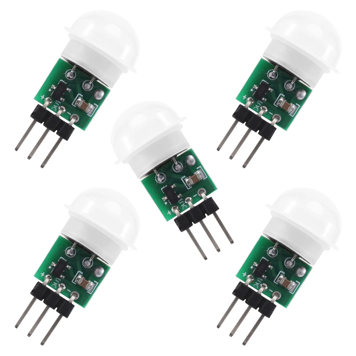 AM312 PIR Sensor,5 Pack PIR Motion Sensor Outdoor Mini Pyroelectric Infrared PIR Human IR Sensor Module