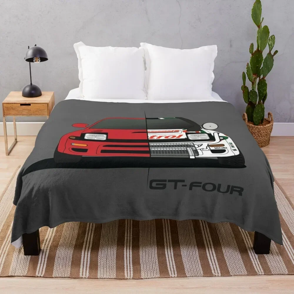 

Celica GT-four Throw Blanket Flannels Heavy Bed linens Blankets