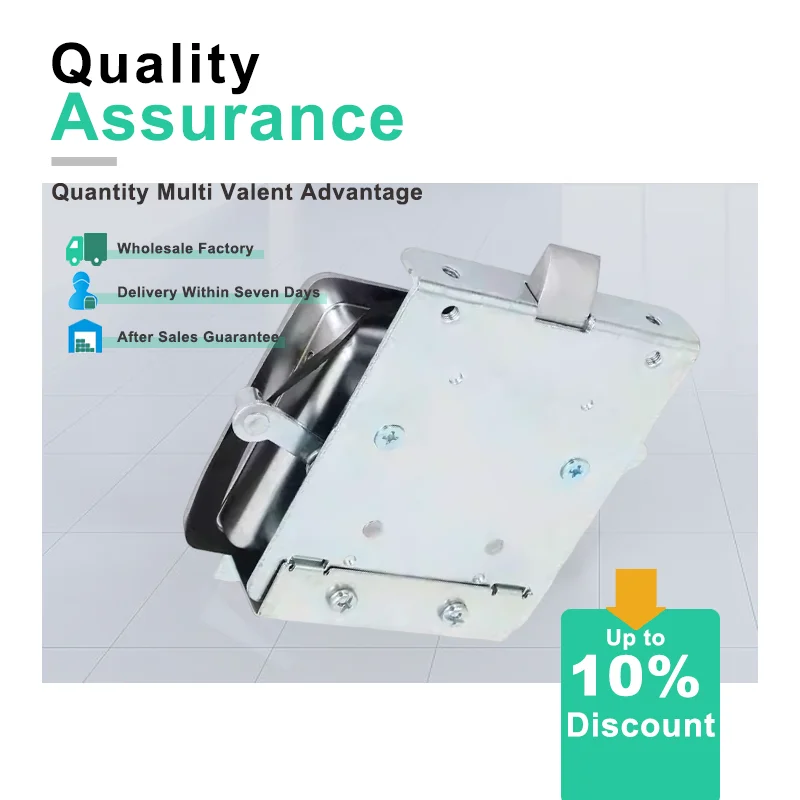 Zinc Alloy Panel Lock for Industrial Distribution Box Control Cabinet Heavy-Duty Truck Container Security Locks Professional Use