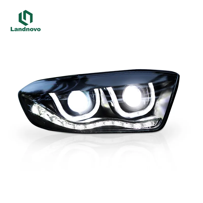 Muhuang High Quality Car Led Head Light Lamp For Toyota Highlander 2009-2011 Assembly Upgrade Front Led Light Headlight Headlamp