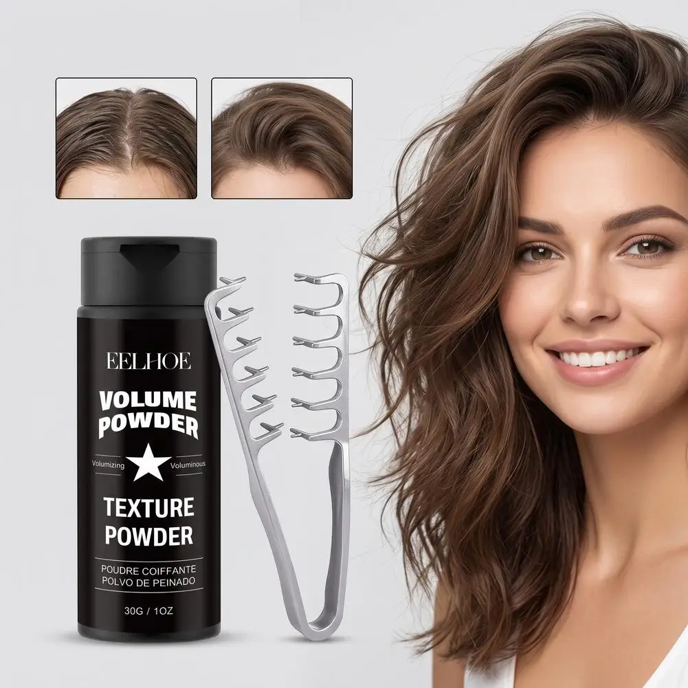 Volumizing Hair Powder Long-Lasting Hair Texturizer For Capturing Hairstyles And Enhancing Styling Hair Treatment with Comb