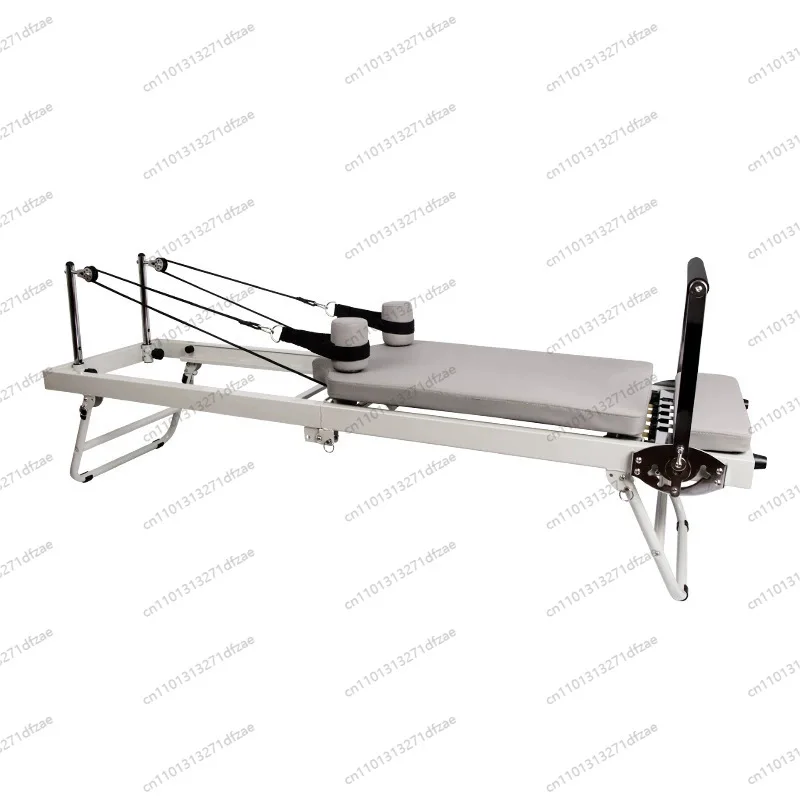 

Large Folding Pilates Reformer Equipment Core Yoga Bed Home Fitness Weight Loss Steel ABS Steels Material Pilates Machine