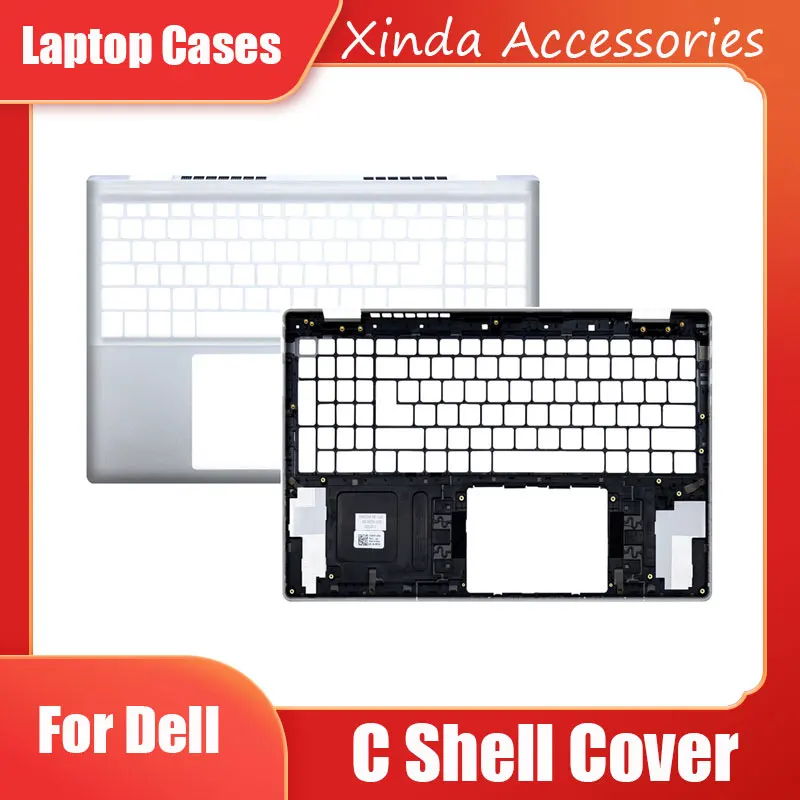 For Dell Inspiron 15 Pro 5510 5515 P106F Laptop Cases Front Bezel Upper Keyboard Palmrest Bottom Case C Shell Cover