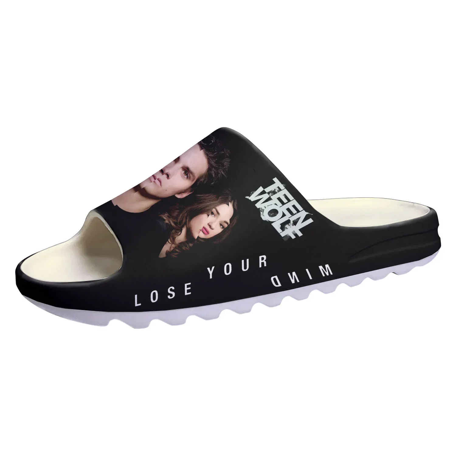 

Teen Wolf Stiles Stilinski Soft Sole Sllipers Home Clogs Customized Step On Water Shoes Mens Womens Teenager Step in Sandals