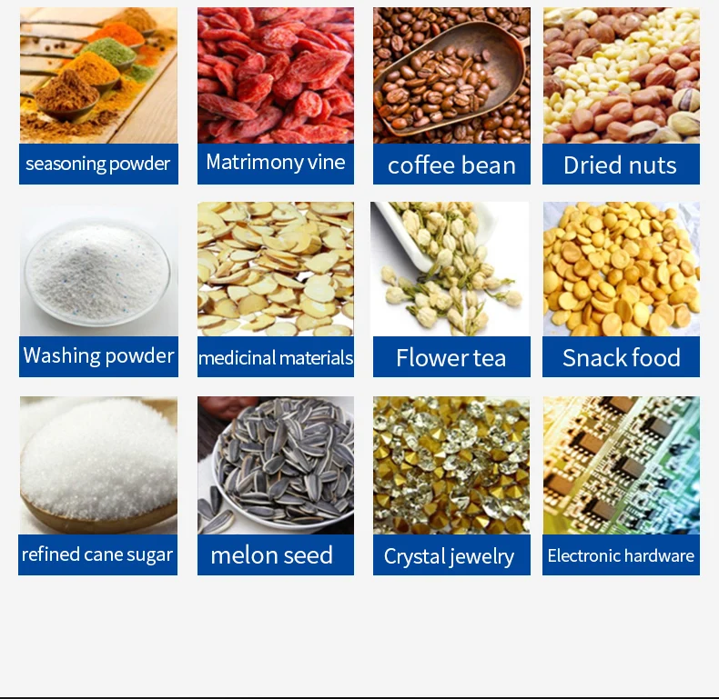 100g Mini Food Tea Screw Photosensitive Powder Automatic Sealing And Filling Machine