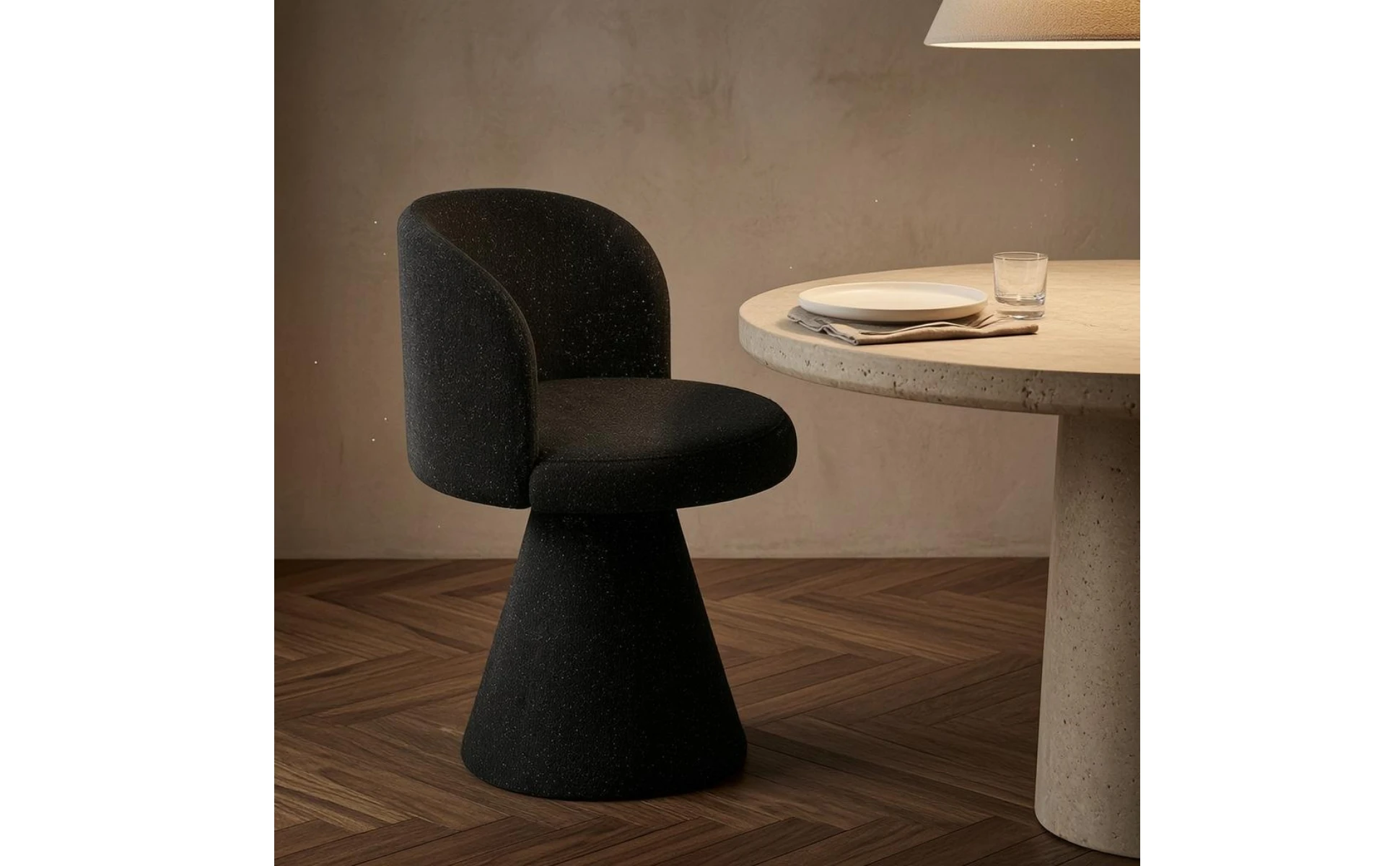 Swivel Accent Chair Wood Frame Home Seating