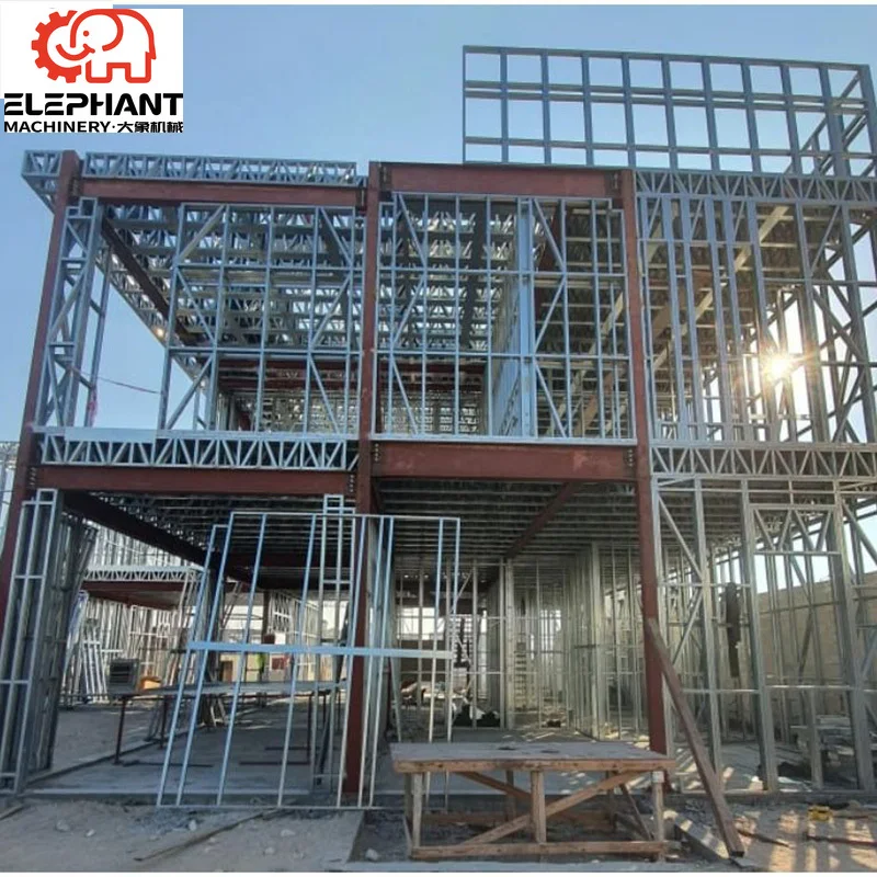 Light Steel Hot Sale Villa Modern Design Luxury Home Customized Prefab Villa Outdoor Exterior
