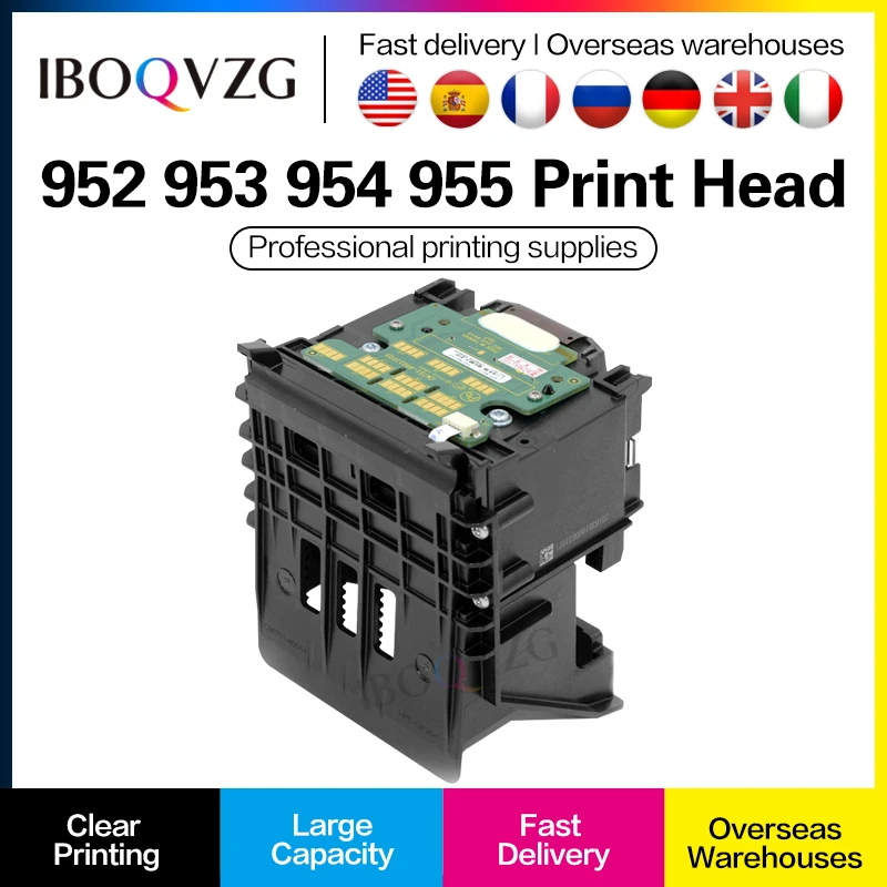 

IBOQVZG For HP 952 953 954 955 Print Head Suitable for HP 7740 8210 8702 8710 8715 8720 8725 8730 8740 Printer