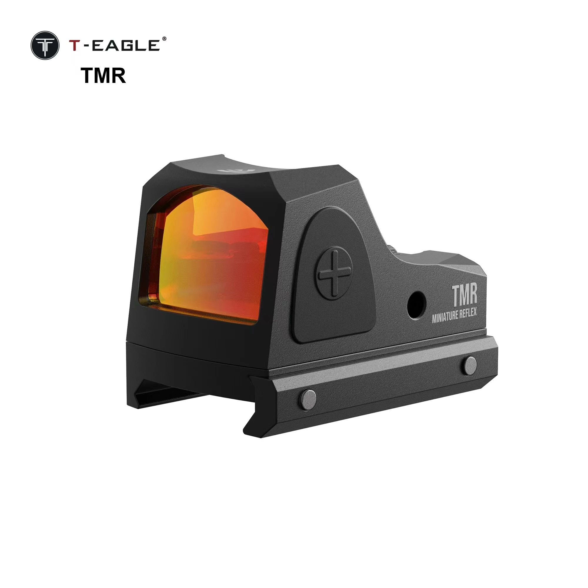 T-eagle Tactical TMR 1x Red Dot Sight Holographic Reflex Mini Scope For Glock Pistol With Picatinny Mount 1MOA Optic Red Dot.308