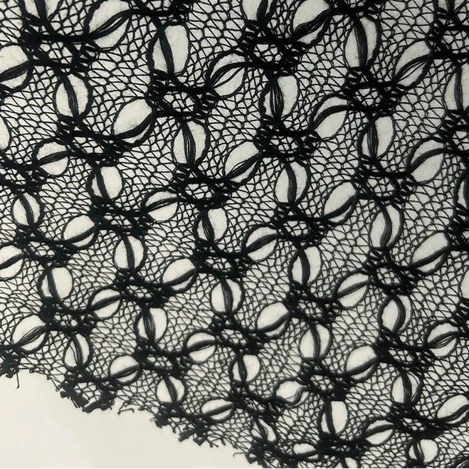 1yard Knitted yarn hollow mesh fabrics for patchwork Stage performance costume background shooting,costume designer fabric