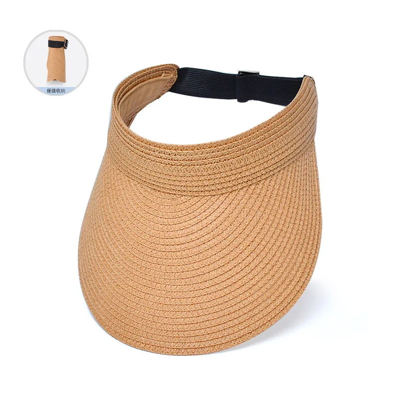 Lafite Wide Brim Adjustable Straw Hat, Full Face and Neck Sun Protection Easy to Store, Face-Shaping Women's Sun Hat