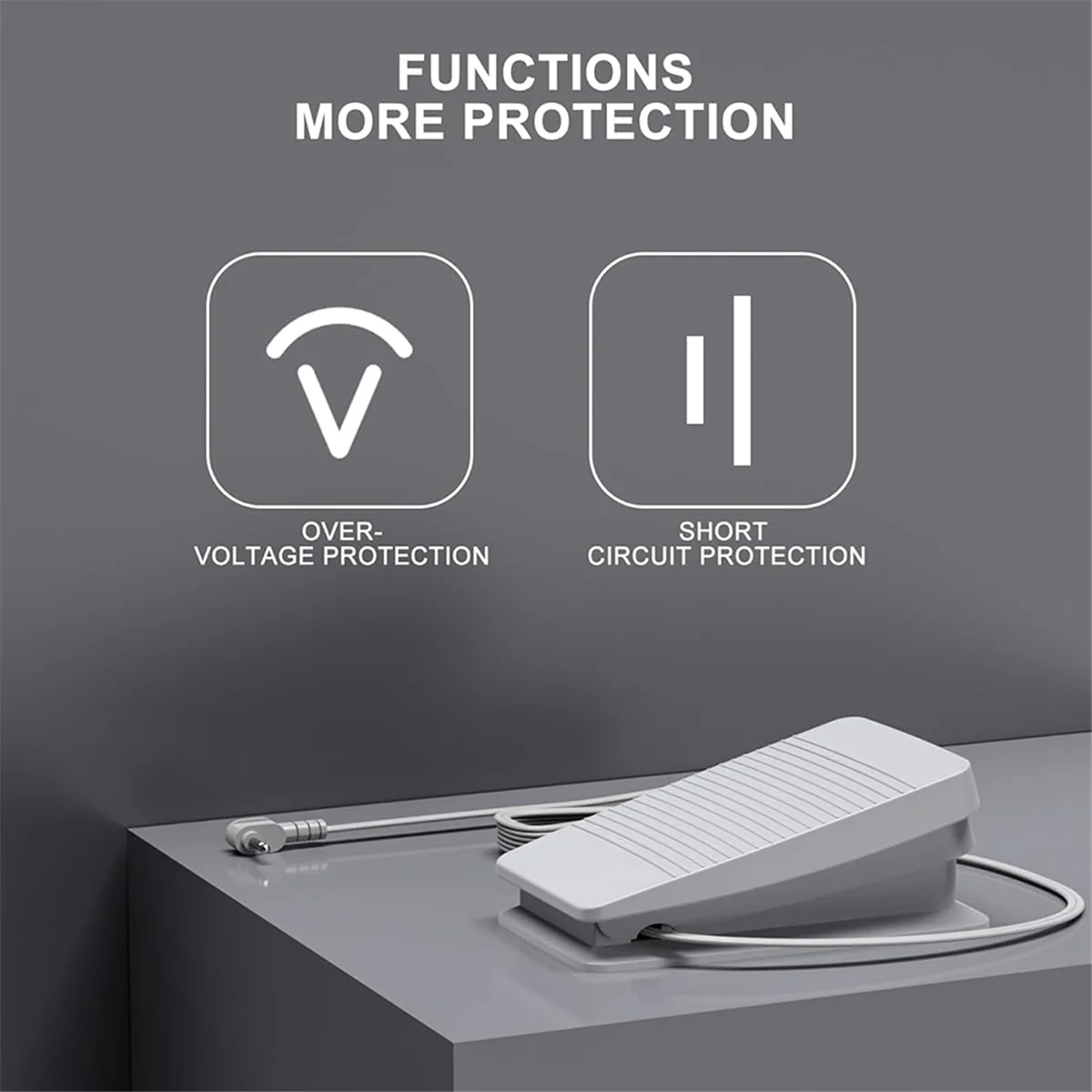 BAAQ Foot Pedal for Babaylock Simplicity Sewing Machine SE600 CS6000I with Cord Control FC-322 XC8816021