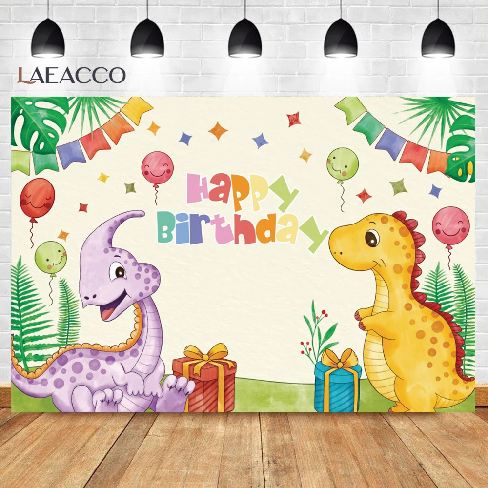 Tropical Jungle Party Forest  Animals Dinosaur Safari Photography Background Birthday Baby Shower Newborn Backdrops Photophone