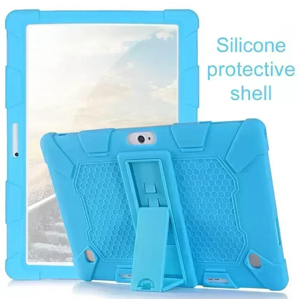 Universal tablet 10.1 caso de silicone macio para 10 10.1 manga à prova de choque vem android tablet pc silicone Polegada caso macio