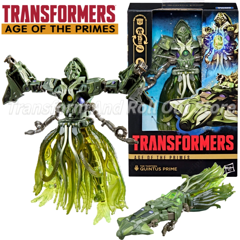 

В наличии Трансформеры Age of the Primes Deluxe The Thirteen Quintus Prime Фигурка Модель Коллекция игрушек Хобби