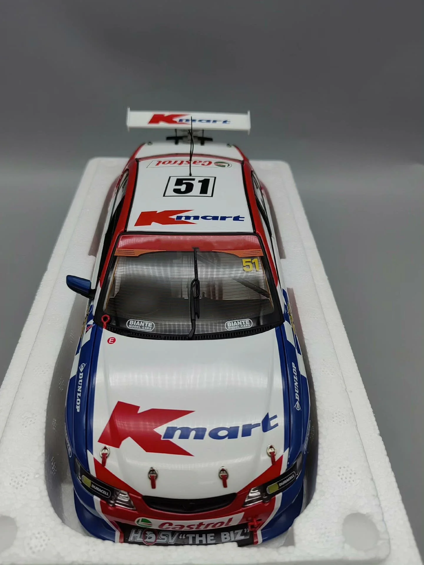 AUTOart 1:18 COMMODORE VY KMART 2004 GREG MURPHY No.51 Simulation Limited Edition All Open Alloy Metal Static Car Model Toy Gift