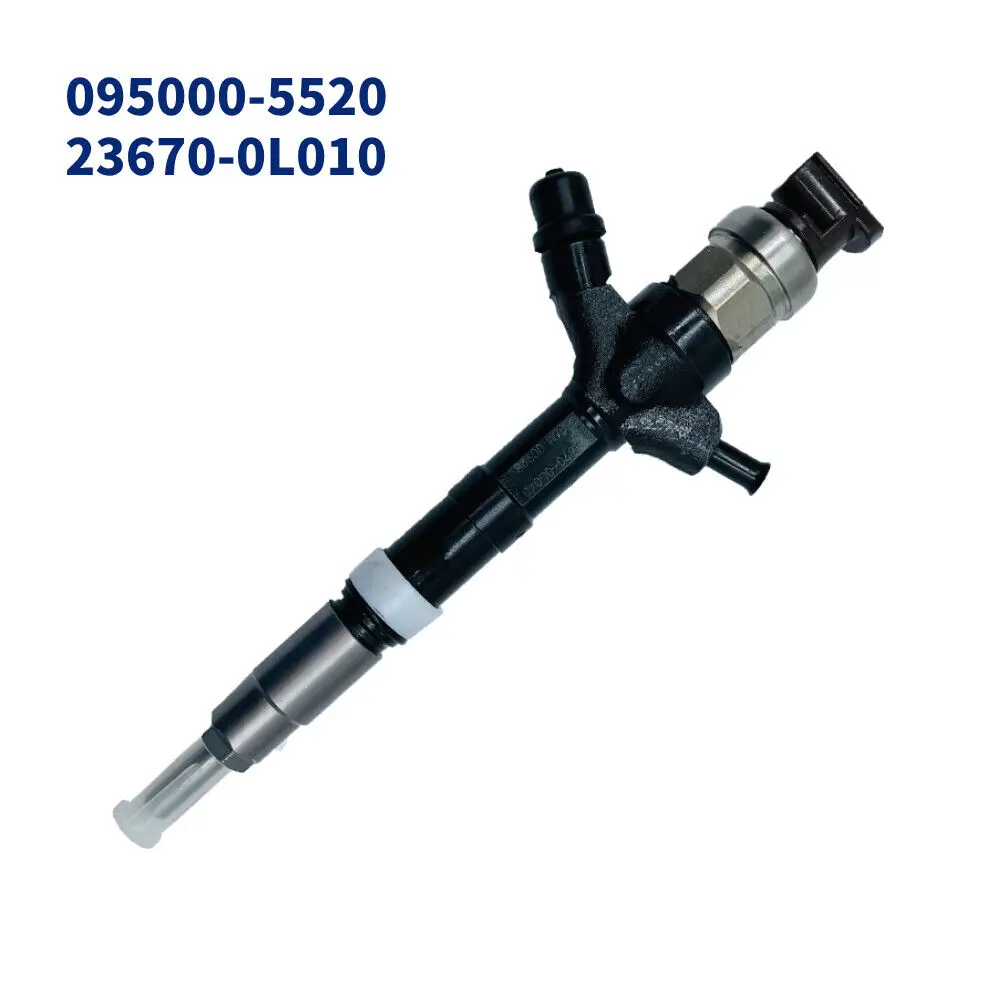 

Diesel Fuel Injector 095000-5520 23670-0L010 For Denso Toyota HILUX VIGO 2KD