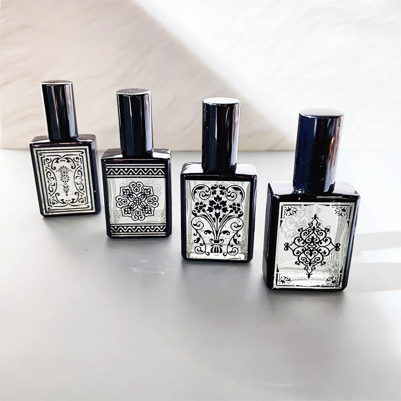 15 ml Sprühflasche, Glasparfüm, nachfüllbar, Unterabfüllung, Reise, leerer Kosmetikbehälter