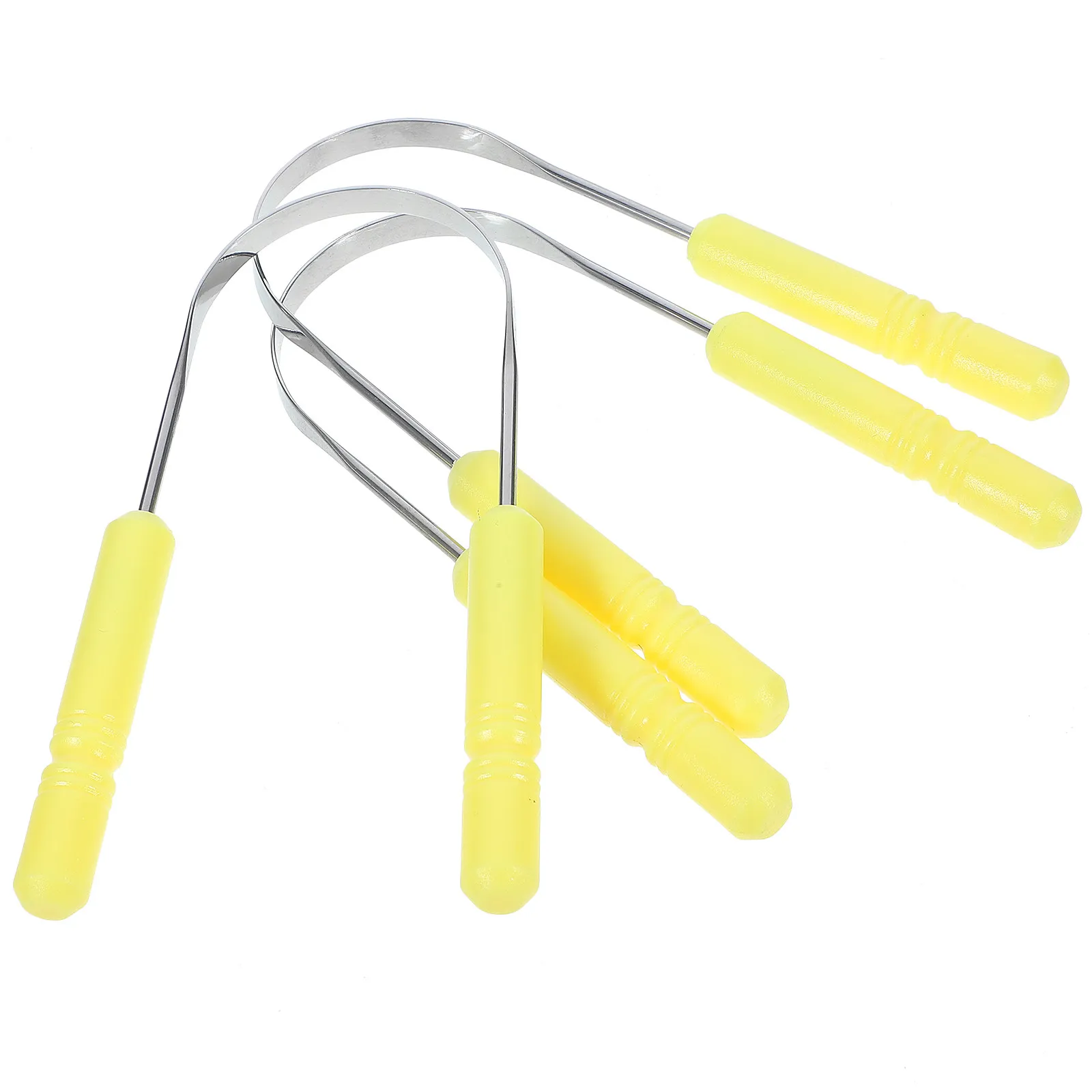 

Набор из 3 U-образных скребков для чистки языка: уход за полостью рта, свежее дыхание, удаление остатков еды, повышение уверенности, долговечность, безопасность, для взрослых