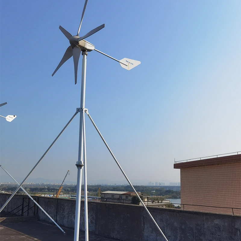 

Wind power generation system Wind turbine 100w 200w 300w 400w flexible installation scale, short construction period