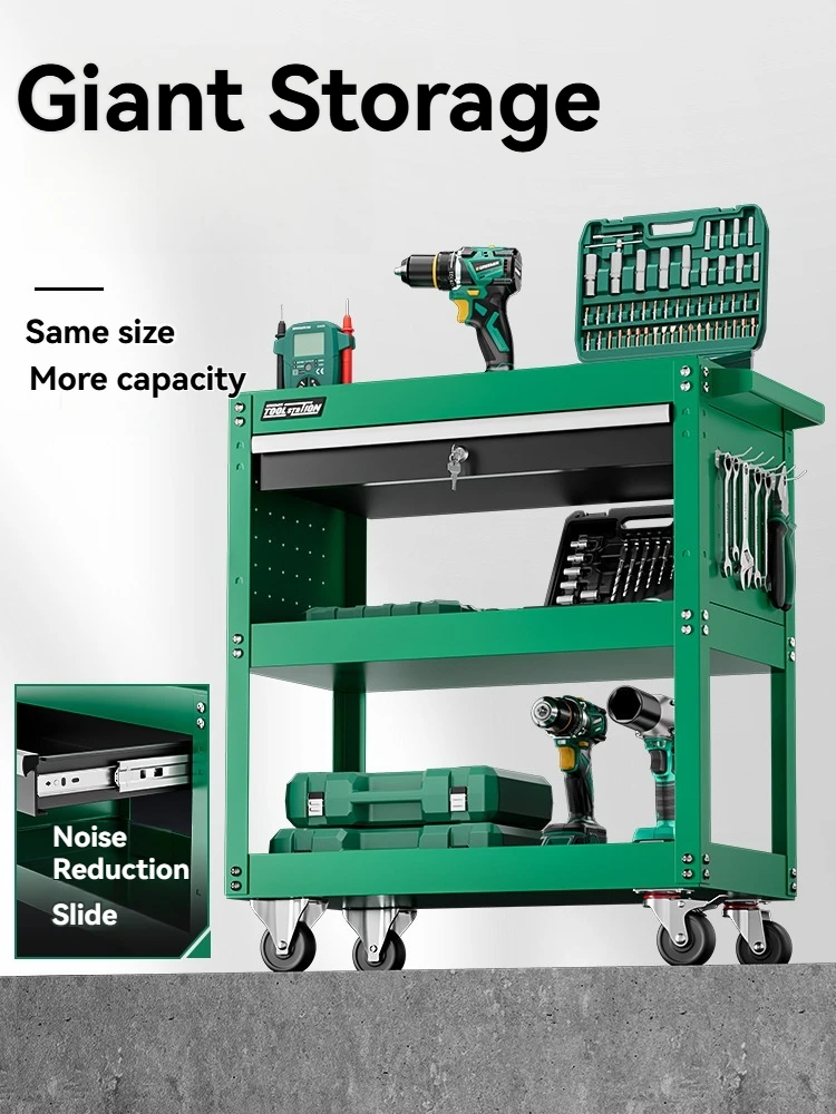 carrello-portautensili-ruote-ultra-silenziose-leggere-da-155-kg-in-acciaio-resistente-a-3-strati-per-l'organizzazione-degli-attrezzi-del-garage-domestico