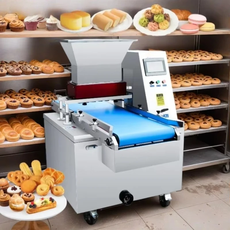 2026 Big Fully Automatic Cookies Extruder Mold Dropping & Cakes Dough Forming Machine for Small Business Home Making  Customized