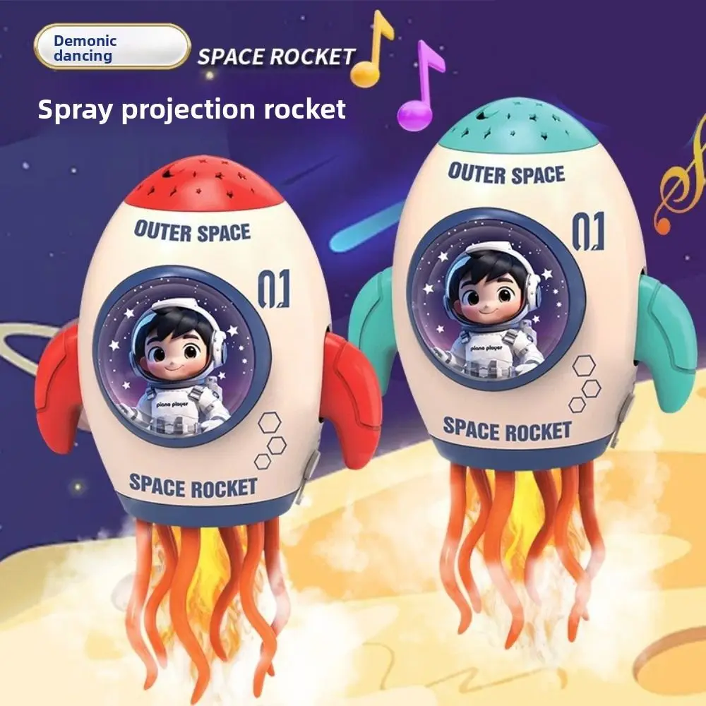 Brinquedo de polvo de dança com luz led, automático, evita obstáculos, som dinâmico e luz, brinquedo de dança de led, torção de oito garras