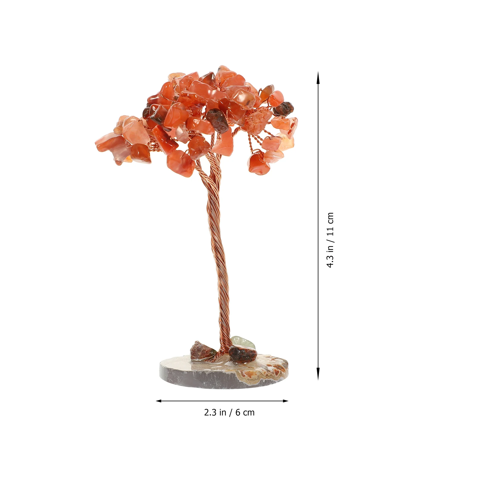 

Crystal Tree Ornaments Home Decorative Accessories Desk Decoration Mini Artificial Handicraft