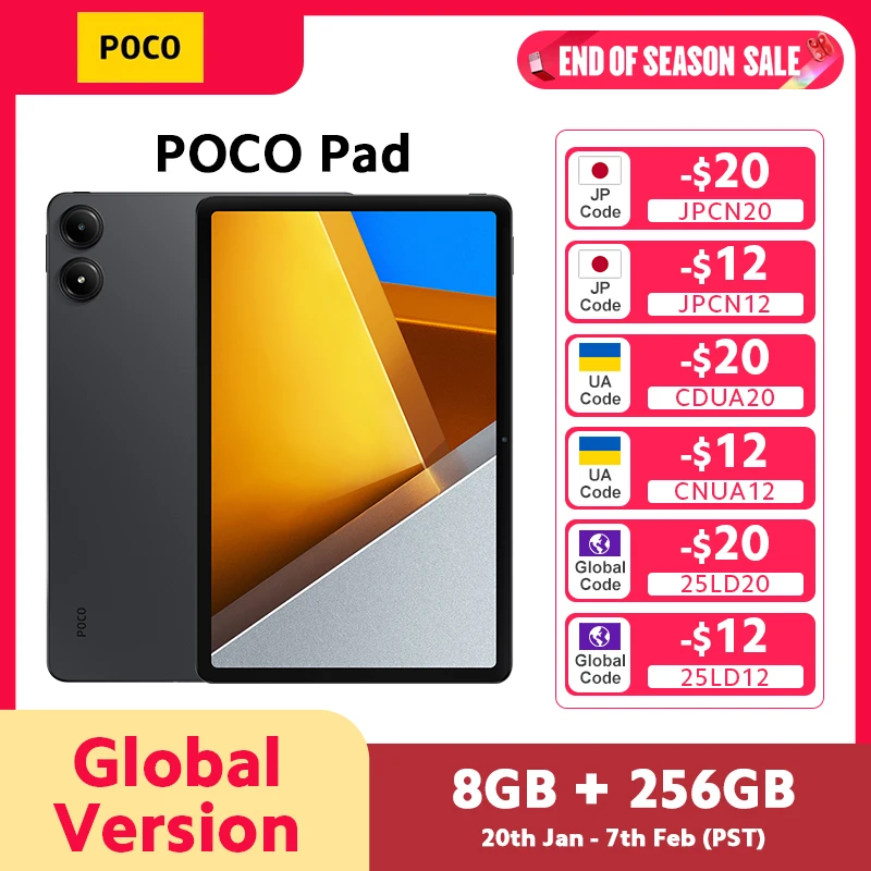 POCO Pad Global Version 12