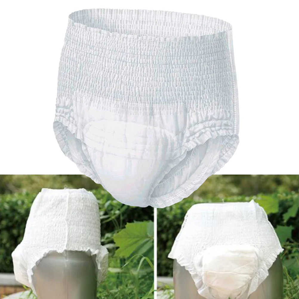 Diapers Adult Elderly Adults Adult Disposable Briefs Adult Diaper Pants Pull- on Incontinence