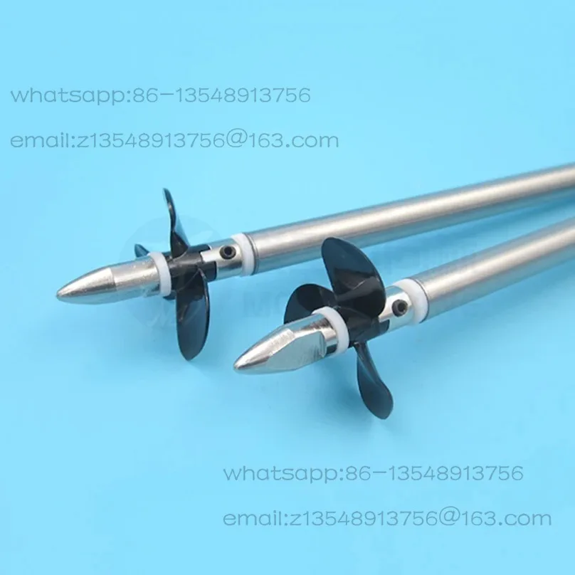Model boat 4mm boat shaft assembly, shaft length 10CM/shaft sleeve 05CM spot quick delivery