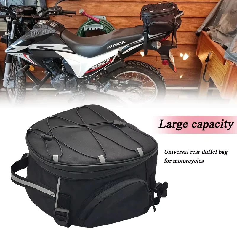 

Waterproof Motorcycle Tail Bag Large Capacity Motorbike Rear Seat Luggage Riding Travel Helmet Storage Bag For BMW R1200GS R1250
