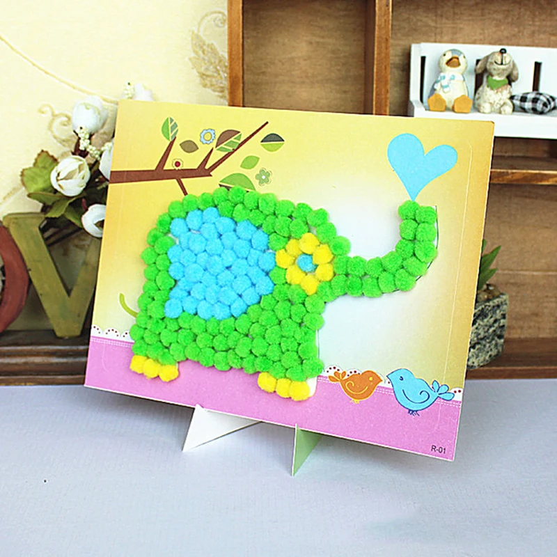 لوحة كروية قطيفة يمكنك صنعها بنفسك لوحات زخرفية منزلية مصنوعة يدويًا مشغولات يدوية سهلة للمشروعات الإبداعية للبالغين وكبار السن TMZ #2