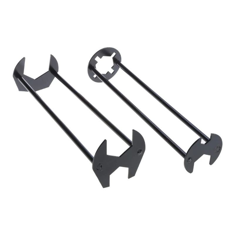 

2Pcs Multifunctional Basin Wrench Double Ended Wrenches Sink Wrench Set Under Sink Plumbers Wrench for Kitchen Bathroom