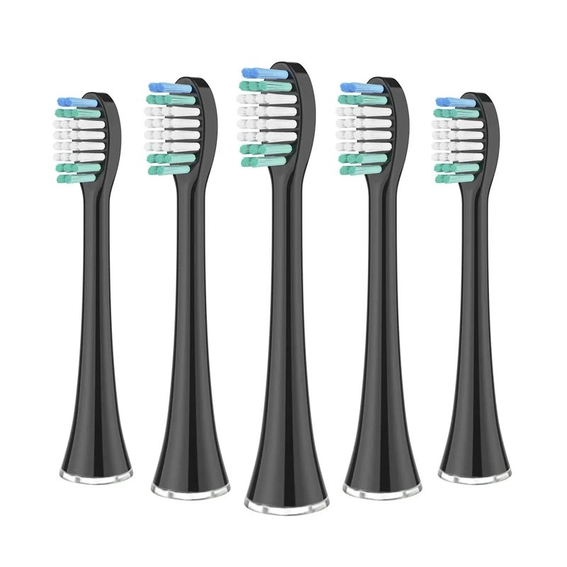 Replacement Brush Heads for Aquasonic Black Series Pro Vibe Series Duo Series Pro Electric Toothbrush Refill Nylon Bristles