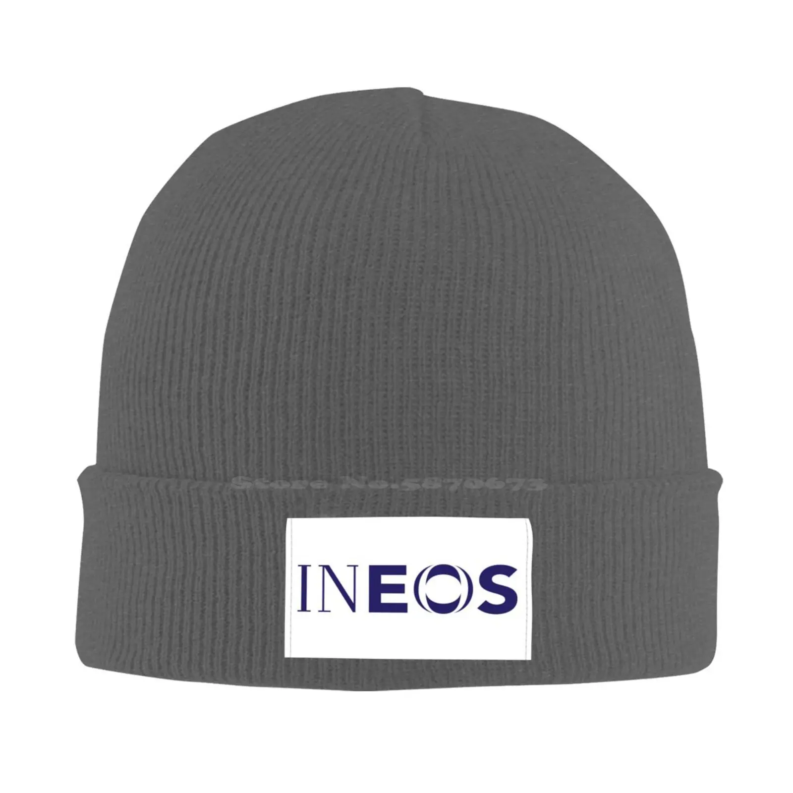 INEOS Logo Print Graphic Casual cap Baseball cap Knitted hat