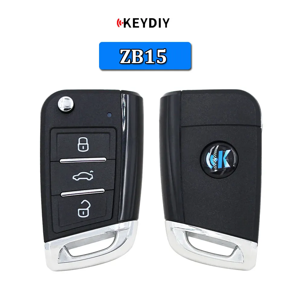 

KEYDIY ZB15 Универсальный смарт-ключ серии ZB Автомобильный дистанционный ключ для KD-X2 KD KD-MAX MQB Стиль Замена Подходит для более 2000 моделей