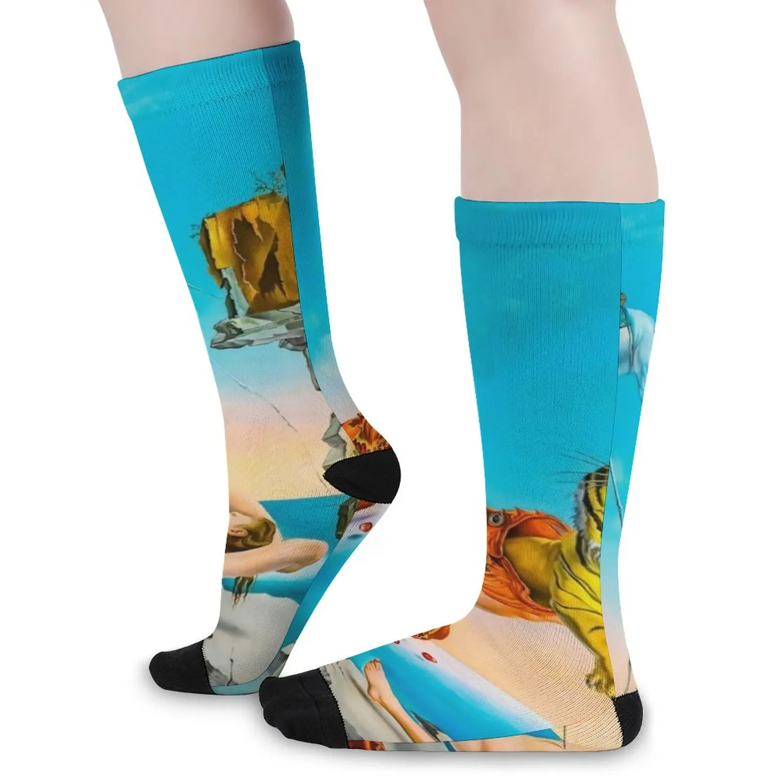 Salvador Dalí\'s Dream Socks sports and leisure sports socks for men