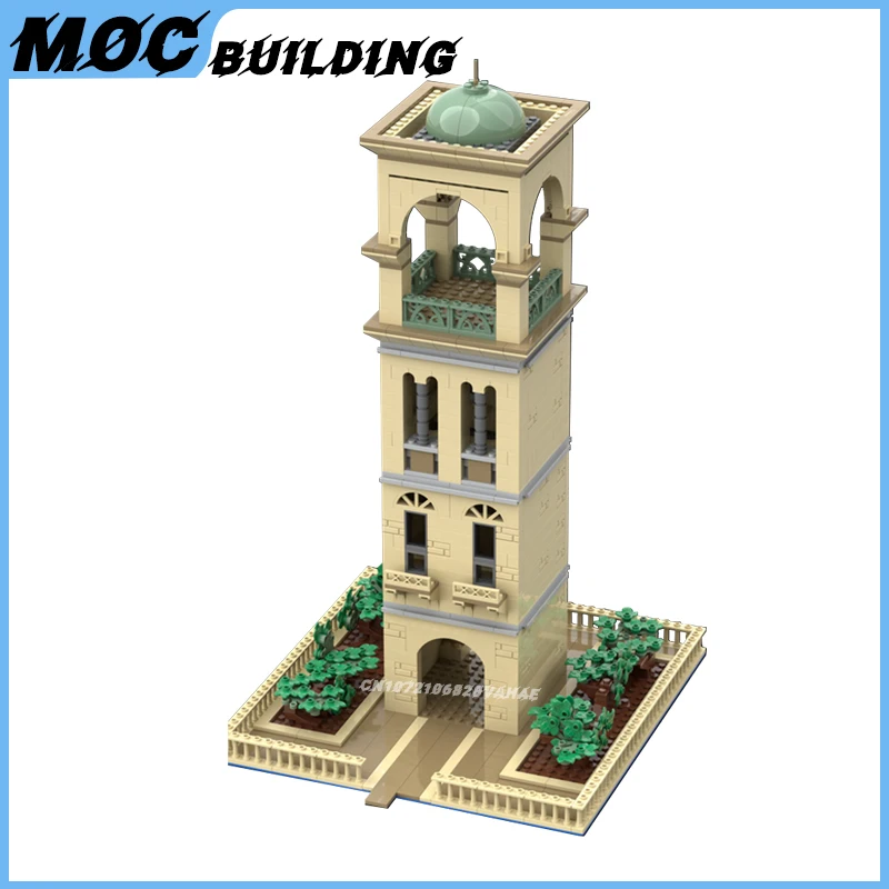 MOC اللبنات سلسلة أفلام الفضاء Theed نمط منزل نموذج برج العمارة الجمعية اللعب الطوب لتقوم بها بنفسك هدايا عيد الميلاد الإبداعية