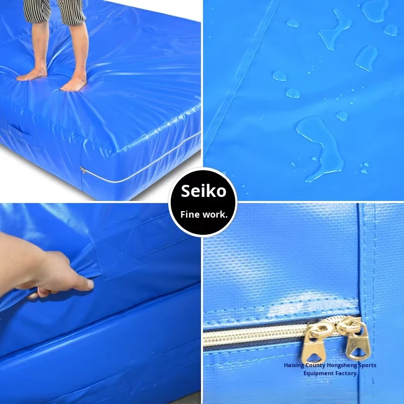 High Quality 3m Roller Track Inflatable Gymnastics Mattress Good Sports Training Air Cushion