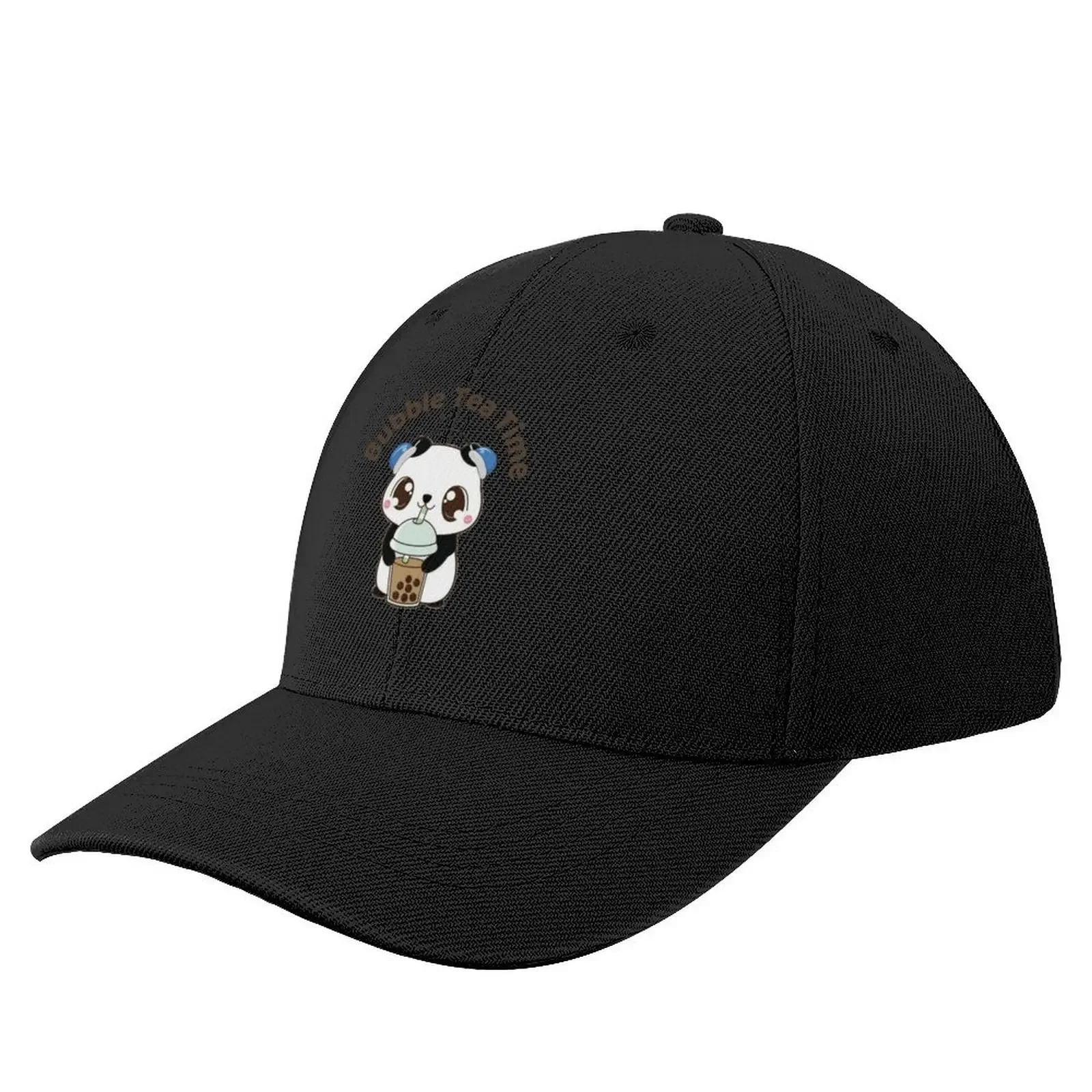 Bubble Tea Time - Panda Bubble Tea Baseball Cap Icon Luxury Cap Snapback Cap Kids Hat For Men Women's