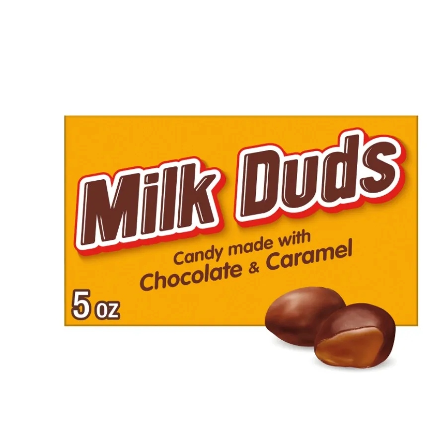 

Milk Duds Chocolate and Caramel Candy Box 5 oz