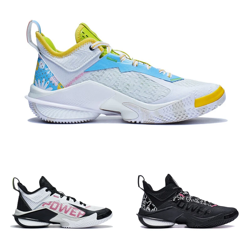 Li-Ning Mannen Power X Professionele Basketbalschoenen Boom Kussen Licht Schuim Plus Voering Draagbare Sportschoenen Sneakers Abat089