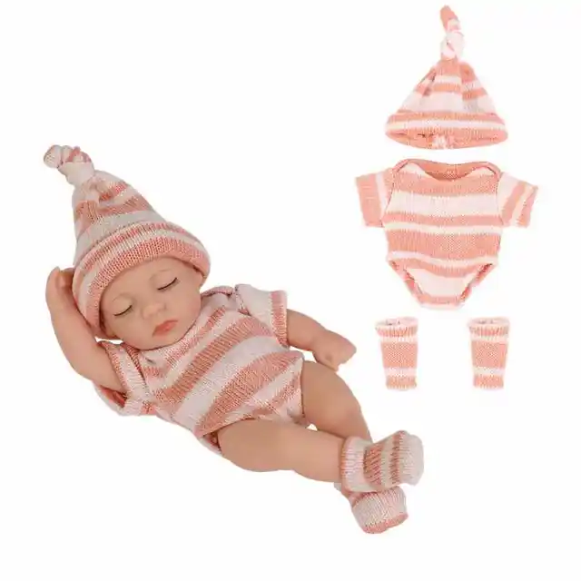 Nowy styl ubranek dla lalek dla 20 cm Akcesoria dla lalek Odzież dla lalek Sweter DIY Zabawka Stroje dla lalek Zestaw ubranek dla lalek Reborn
